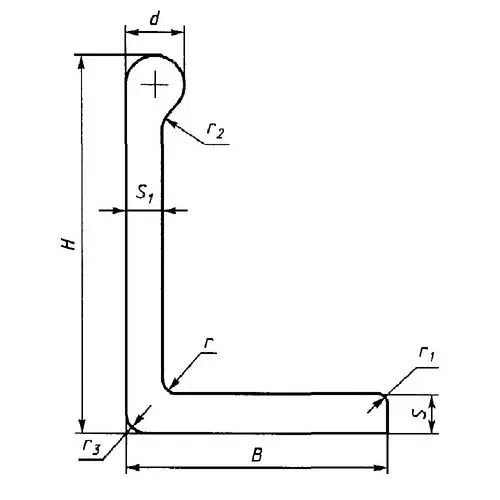 Алюминиевые бульбоугольники 30x20x2 мм ВАД1 ГОСТ 13617-97